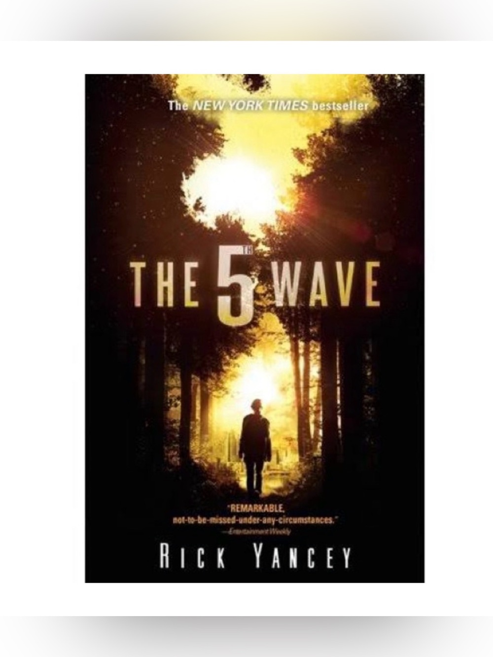 The 5th Wave by Rick Yancey (Hardcover Book)